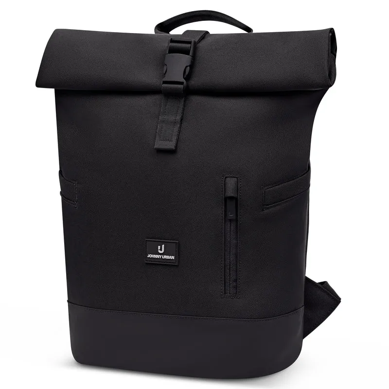 Johnny Urban Luca Small - Mochila Rolltop 36 cm (black)