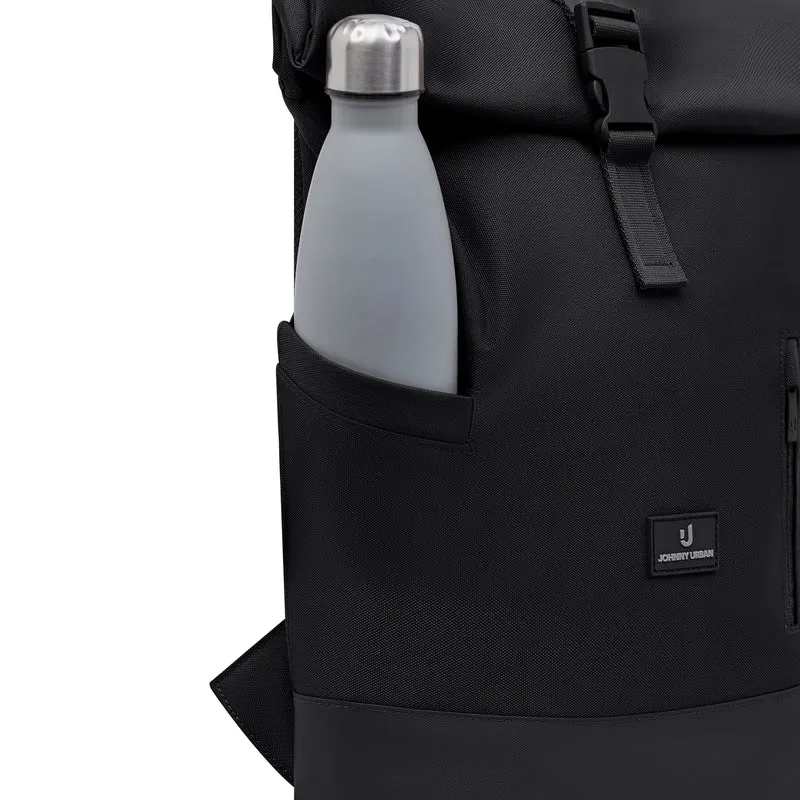Johnny Urban Luca Small - Mochila Rolltop 36 cm (black)