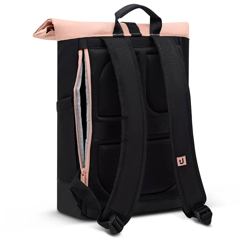 Johnny Urban Luca Small - Mochila Rolltop 36 cm (black-rose)