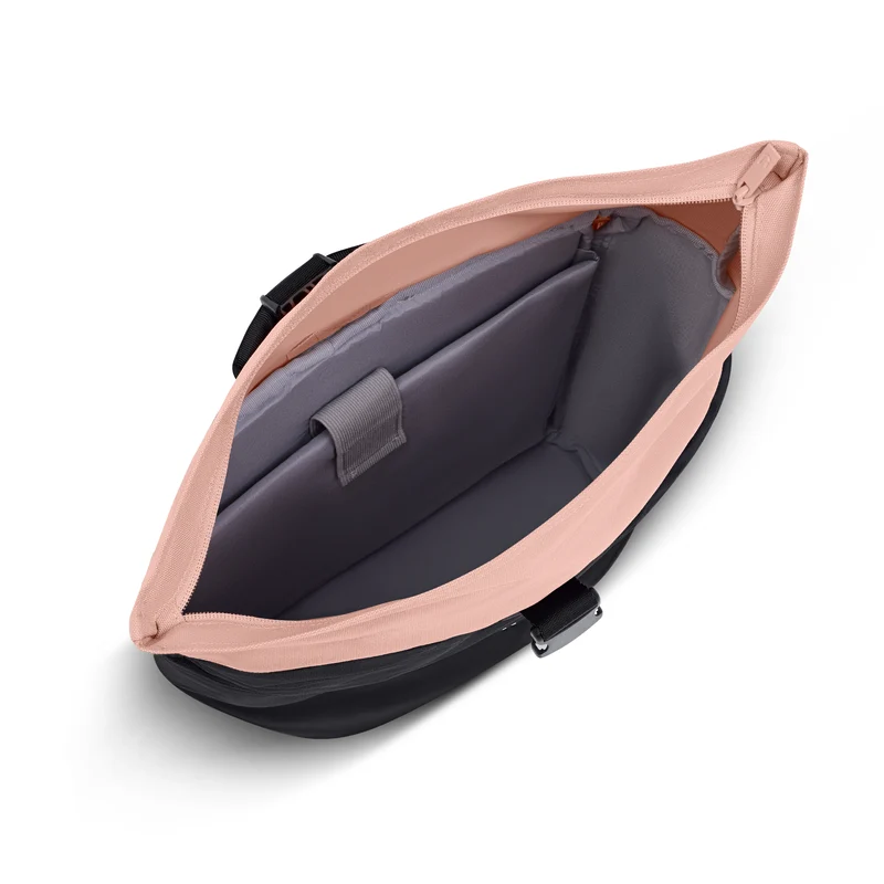 Johnny Urban Luca Medium - Mochila enrollable 42 cm (black-rose)