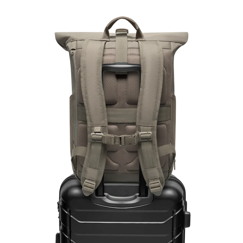 Johnny Urban Allen Medium - Mochila rolltop 40 cm (desert grey)