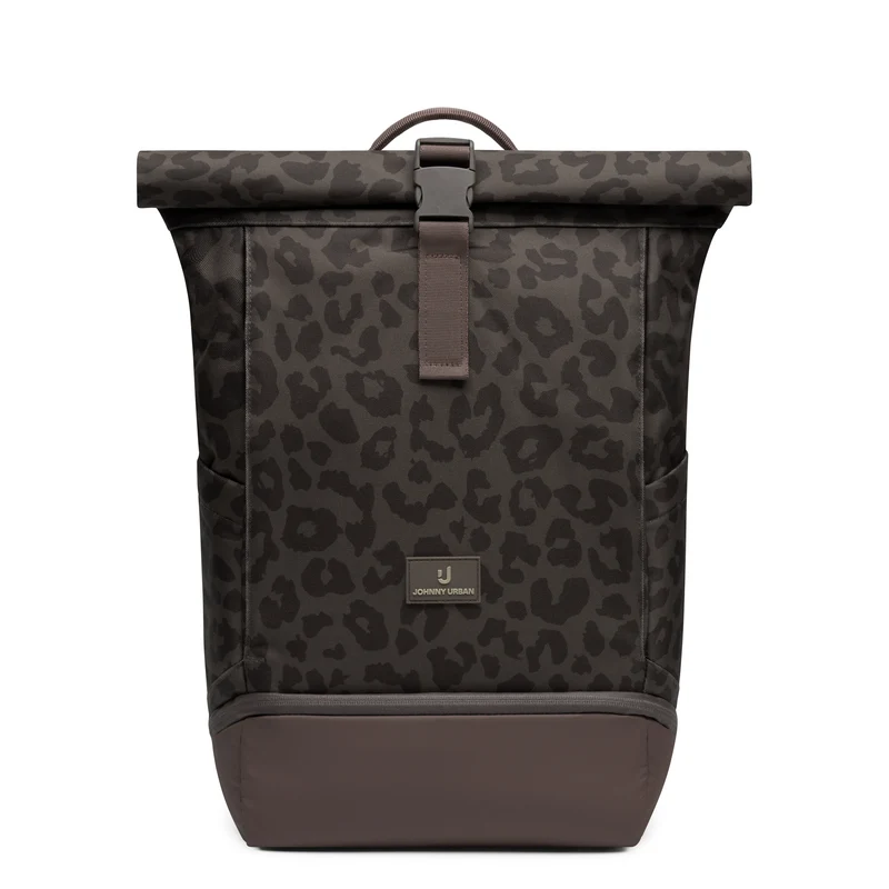 Johnny Urban Allen Medium - Mochila Rolltop 40 cm (brown leo)
