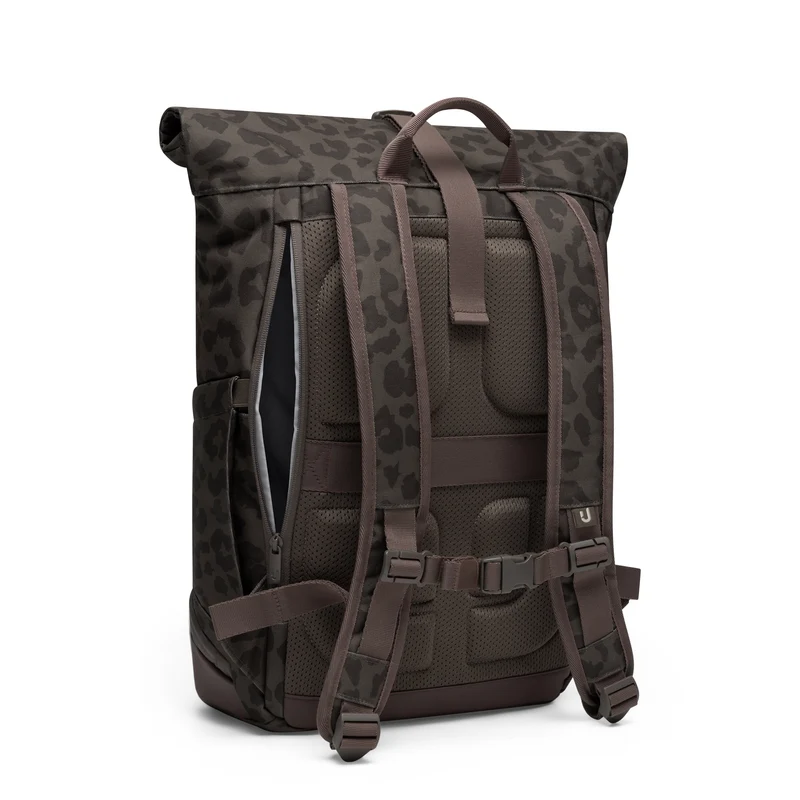 Johnny Urban Allen Medium - Mochila Rolltop 40 cm (brown leo)