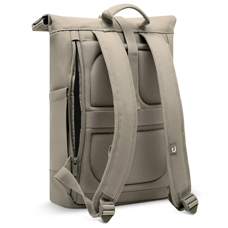 Johnny Urban Luca Small - Mochila con cierre enrollable 36 cm (desert grey)