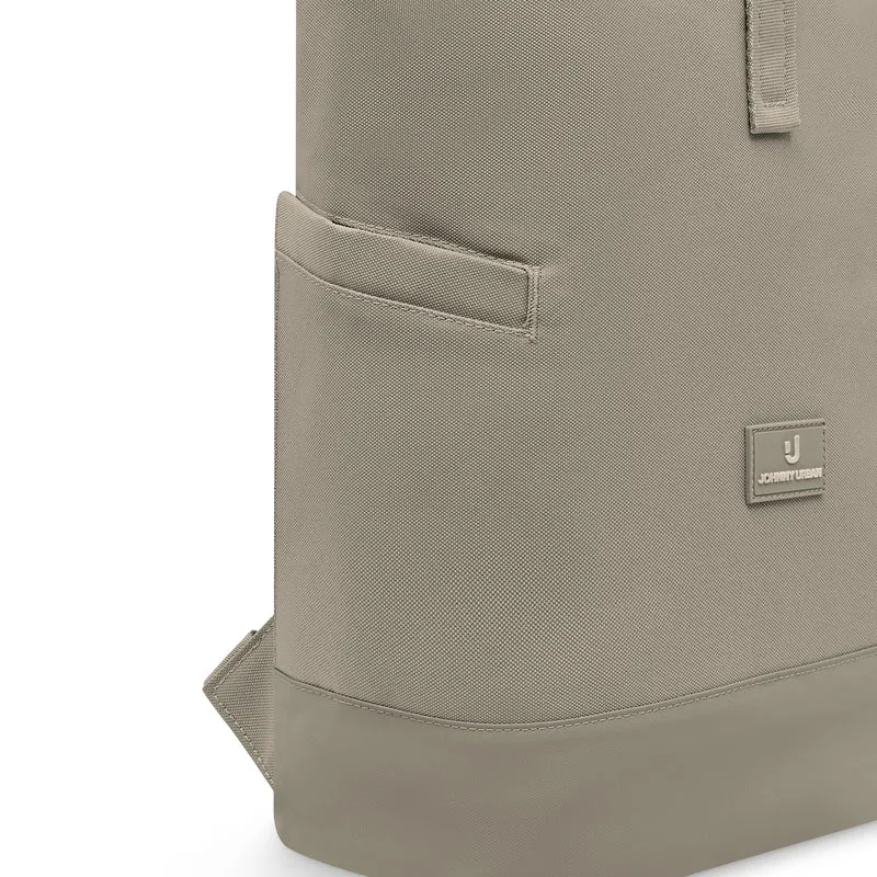 Johnny Urban Luca Small - Mochila con cierre enrollable 36 cm (desert grey)