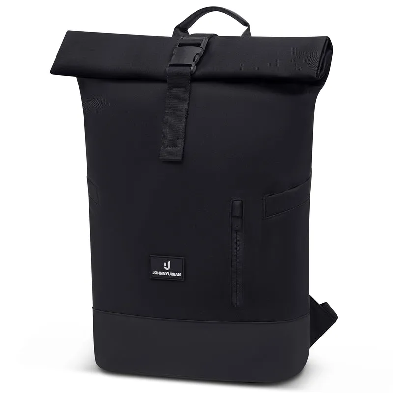 Johnny Urban Luca Medium - Mochila enrollable 42 cm (black)