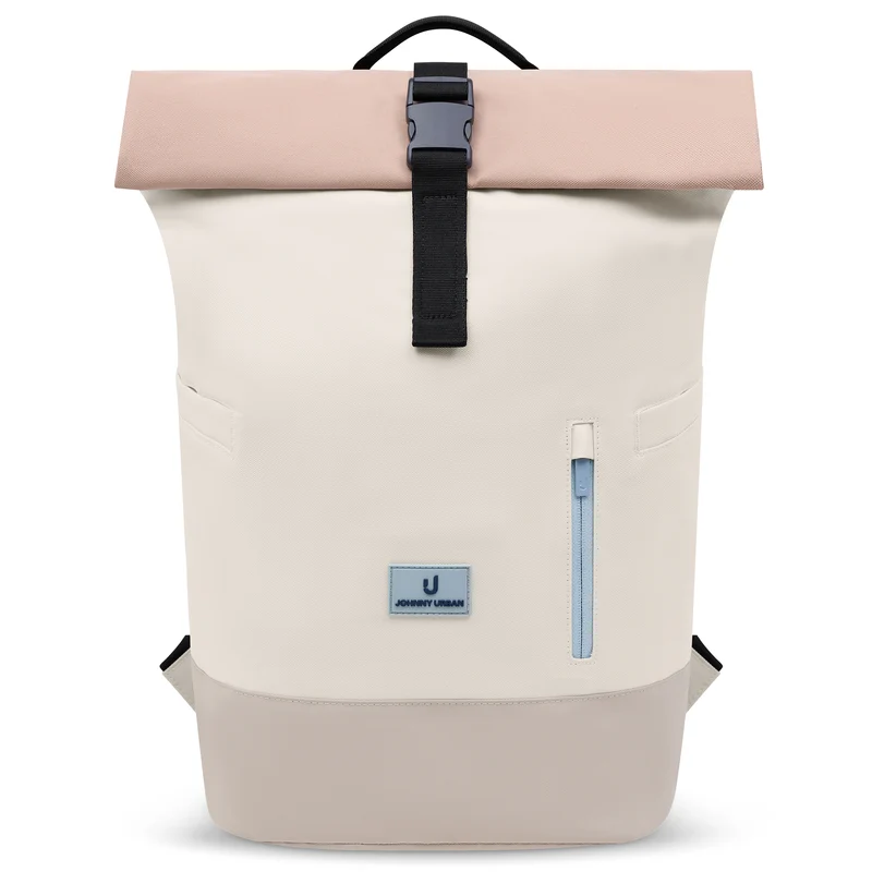 Johnny Urban Luca Medium - Mochila Rolltop 42 cm (sand-rose)