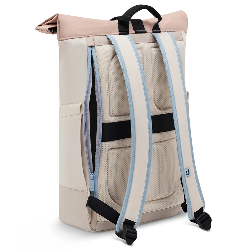 Johnny Urban Luca Medium - Mochila Rolltop 42 cm (sand-rose)