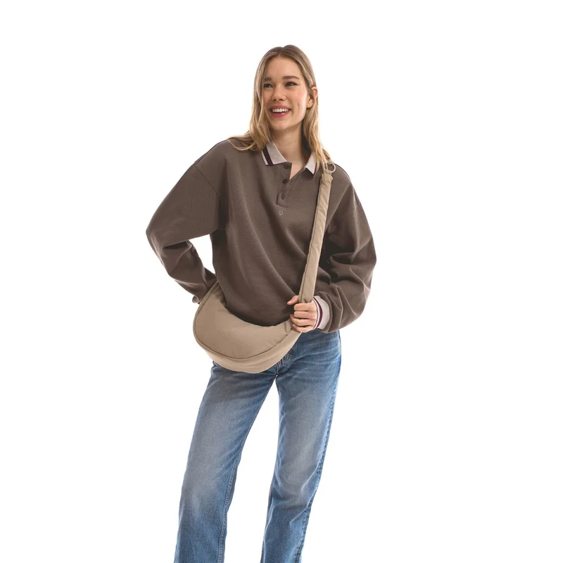 Johnny Urban Lou Medium - Bolso bandolera 15 cm (beige)