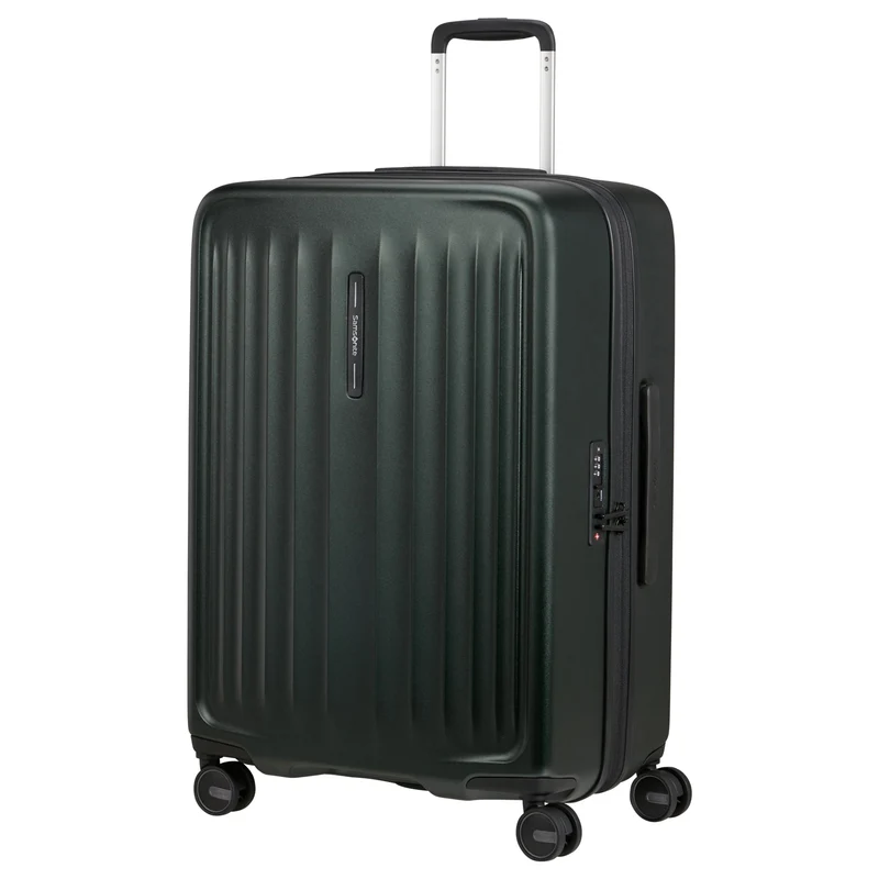 Samsonite Fyrm - Trolley de 4 ruedas 67 cm expandible (deep green)