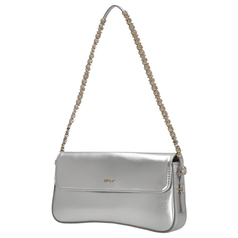 HUGO Syndra LA - Bolso de hombro 25 cm (silver)