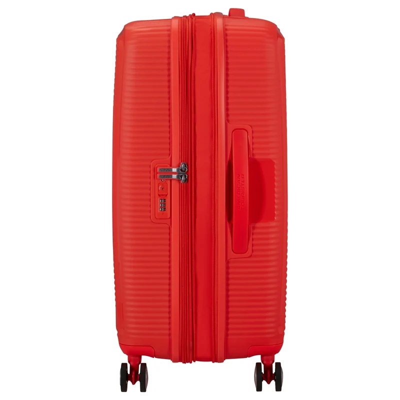 American Tourister Soundbox - Trolley de 4 ruedas 67 cm (neon orange)