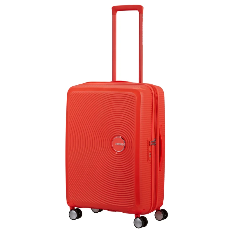 American Tourister Soundbox - Trolley de 4 ruedas 67 cm (neon orange)