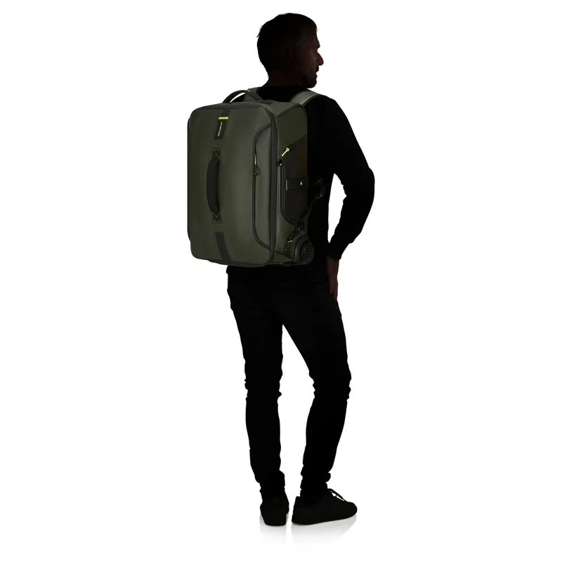 Samsonite Paradiver Light - Trolley mochila de 2 ruedas 55 cm (jungle green)