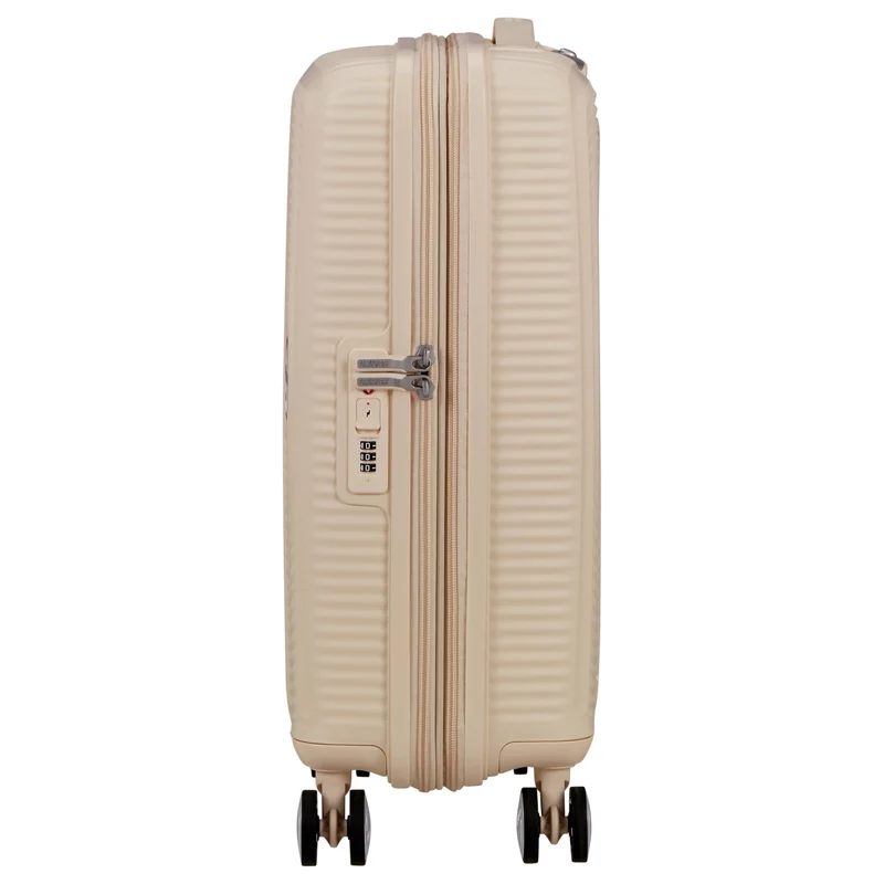 American Tourister Soundbox - Trolley de cabina de 4 ruedas 55 cm (coconut sand)