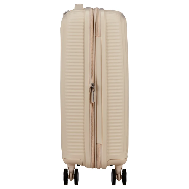American Tourister Soundbox - Trolley de cabina de 4 ruedas 55 cm (coconut sand)