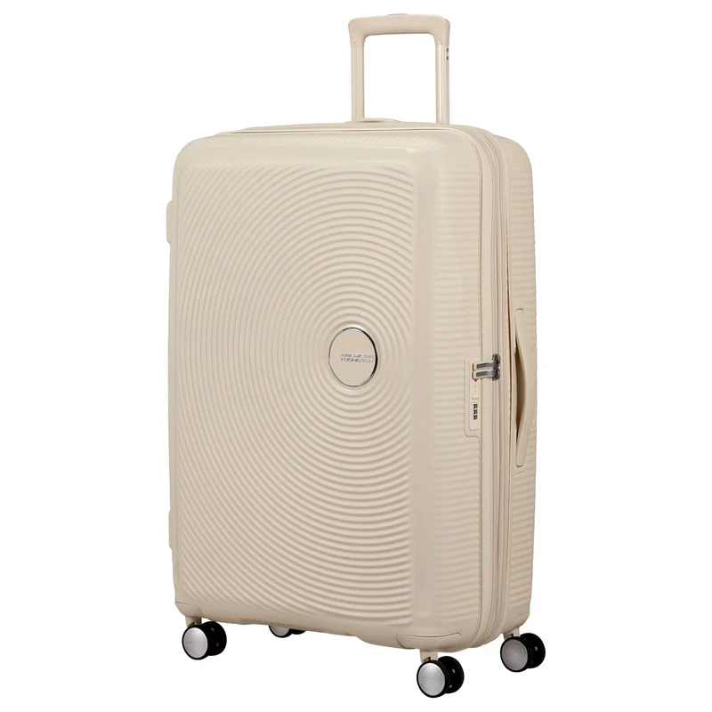 American Tourister Soundbox - Trolley de 4 ruedas 77 cm (coconut sand)