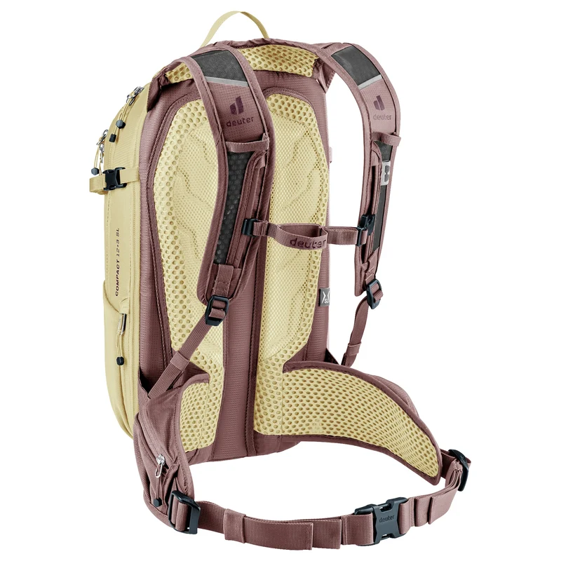 Deuter Compact 12+3 SL - Mochila de ciclismo para mujer 44 cm (ashrose-desert)