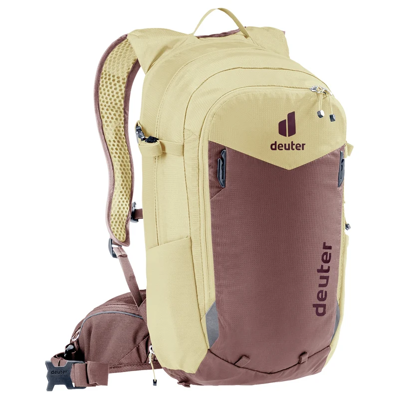 Deuter Compact 12+3 SL - Mochila de ciclismo para mujer 44 cm (ashrose-desert)
