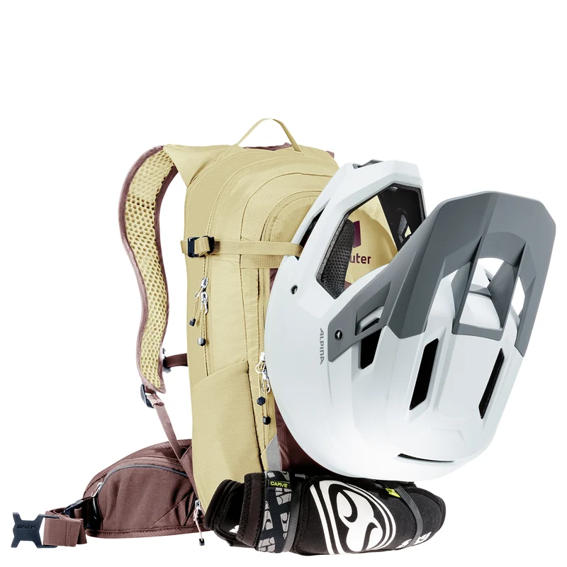 Deuter Compact 12+3 SL - Mochila de ciclismo para mujer 44 cm (ashrose-desert)
