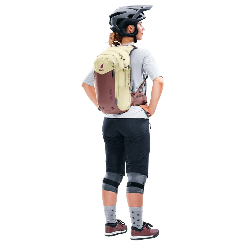Deuter Compact 12+3 SL - Mochila de ciclismo para mujer 44 cm (ashrose-desert)