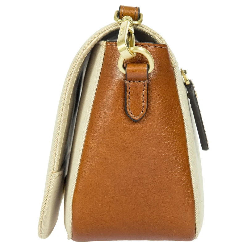Brics Volterra Trama - Bolso bandolera 23 cm (cappuccino)