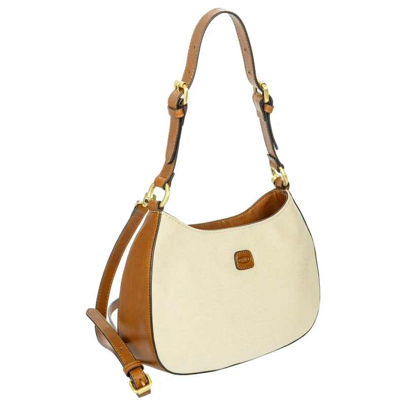 Brics Volterra Trama - Bolso de hombro 29 cm (cappuccino)