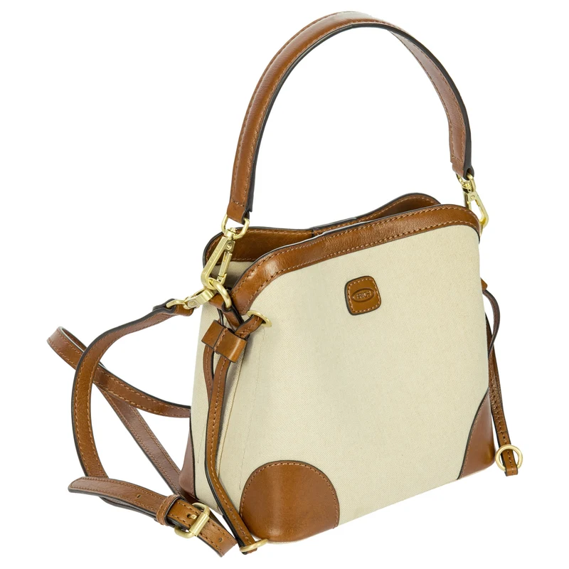 Brics Volterra Trama - Bolso de mano 20 cm (cappuccino)