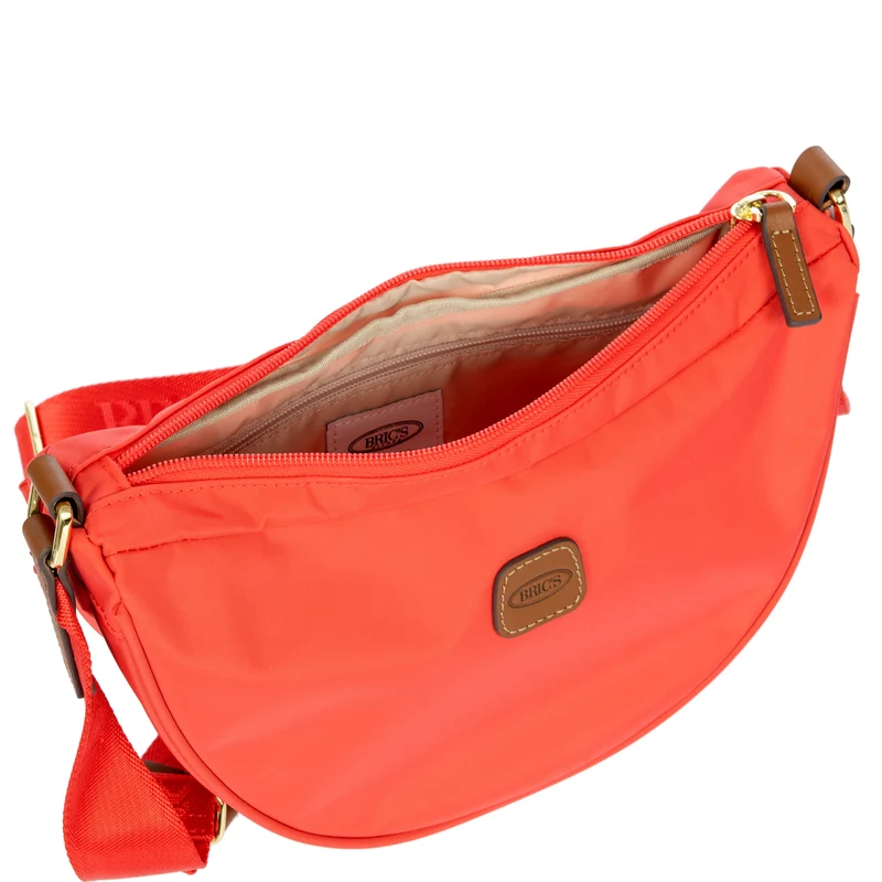 Brics X-Bag Halfmoon - Bolso bandolera 26 cm (poppy)