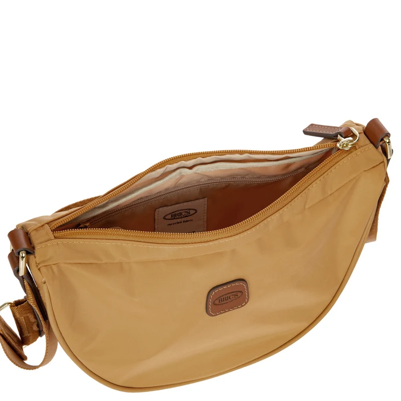 Brics X-Bag Halfmoon - Bolso bandolera 26 cm (honey)