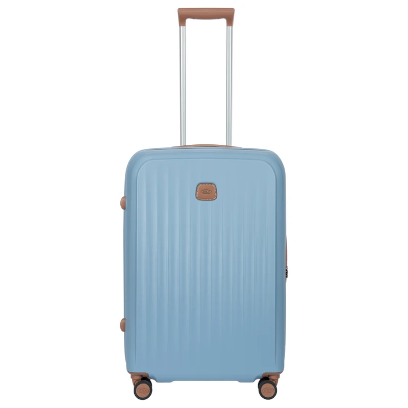 Brics Taormina - Trolley de 4 ruedas M 69 cm expandible (hellblau)