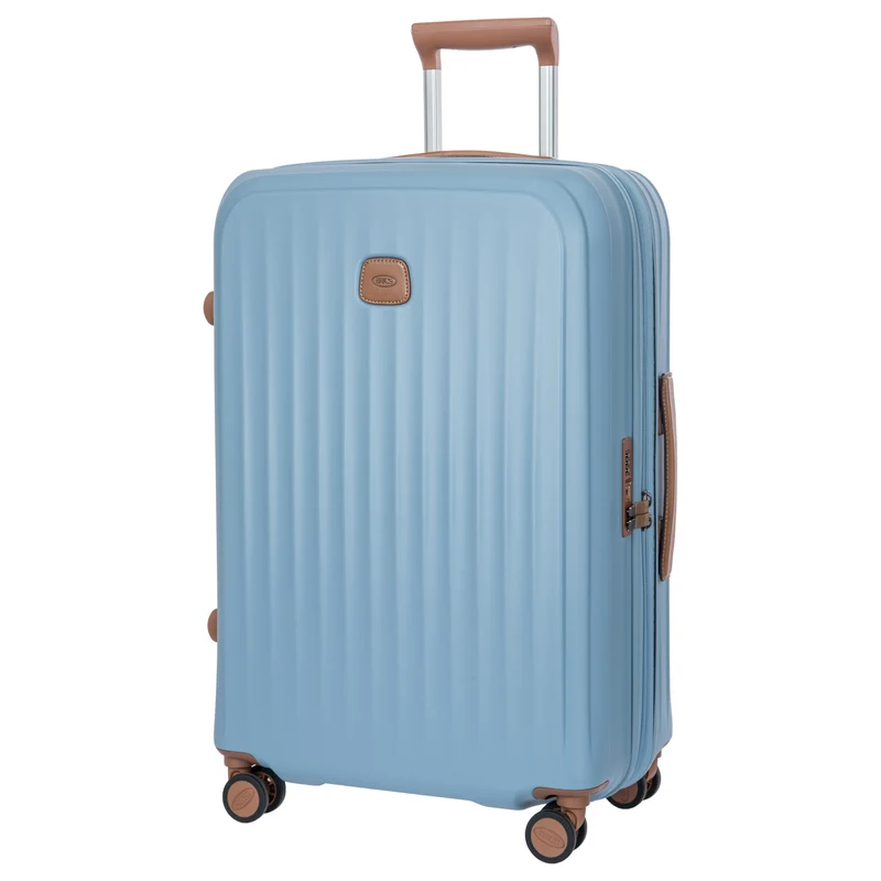 Brics Taormina - Trolley de 4 ruedas M 69 cm expandible (hellblau)
