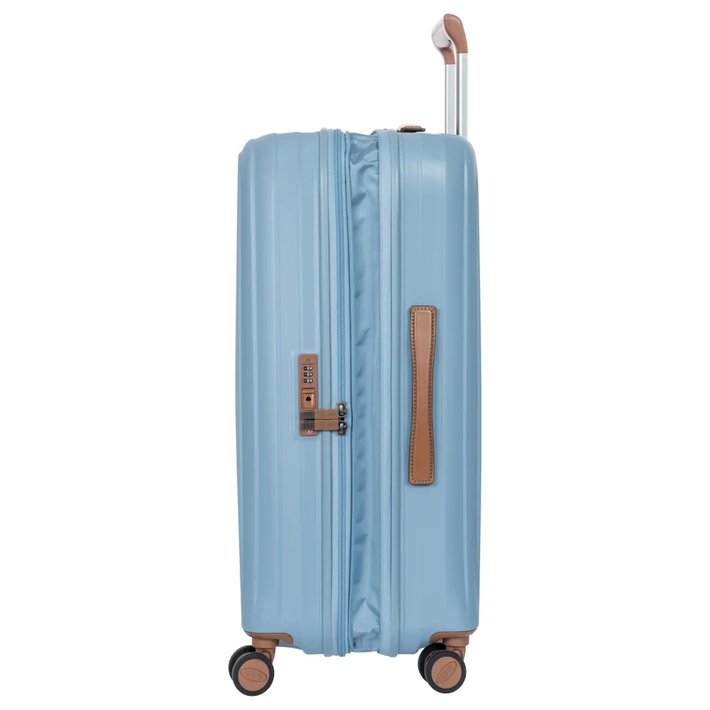 Brics Taormina - Trolley de 4 ruedas M 69 cm expandible (hellblau)