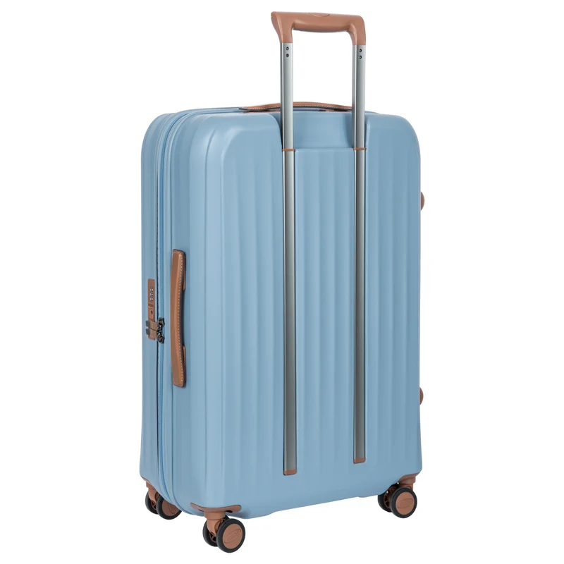Brics Taormina - Trolley de 4 ruedas M 69 cm expandible (hellblau)