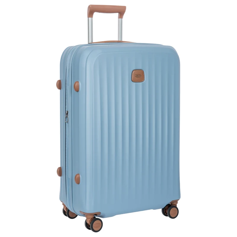 Brics Taormina - Trolley de 4 ruedas M 69 cm expandible (hellblau)