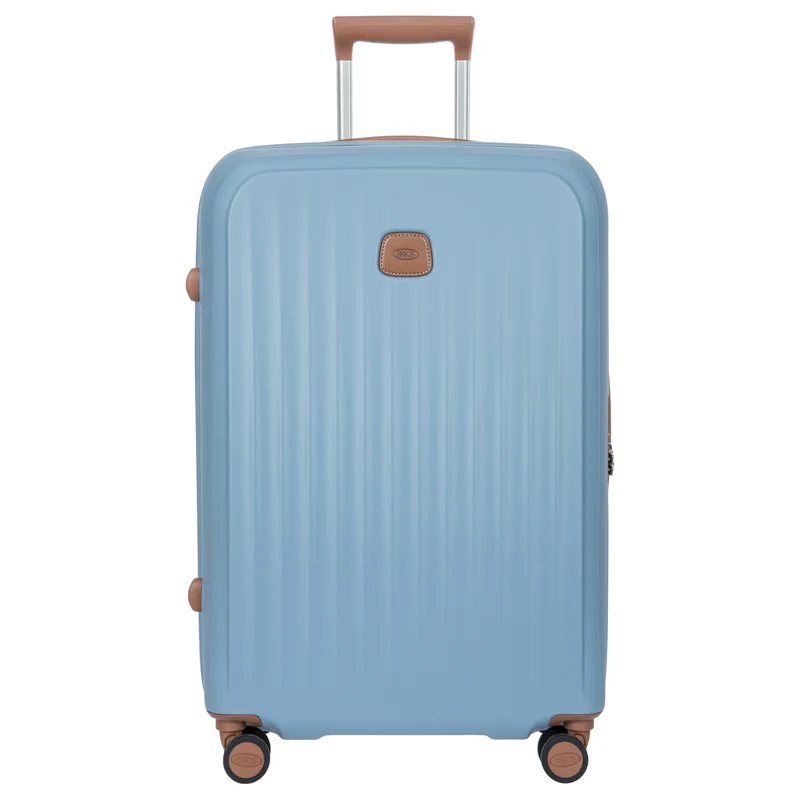 Brics Taormina - Trolley de 4 ruedas M 69 cm expandible (hellblau)