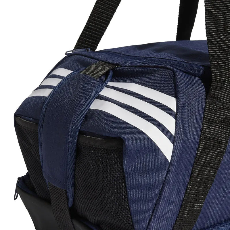 adidas Tiro Duffle Bag Small - Bolsa deportiva 49.5 cm (Bodenfach) (team navy blue2/white)