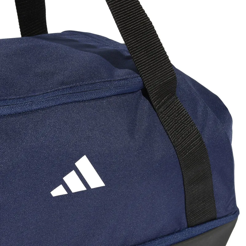 adidas Tiro Duffle Bag Small - Bolsa deportiva 49.5 cm (Bodenfach) (team navy blue2/white)