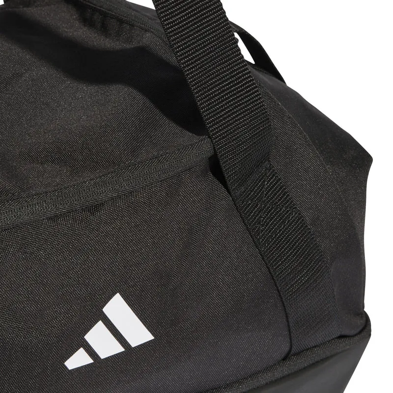 adidas Tiro Duffle Bag Small - Bolsa deportiva 49.5 cm (Bodenfach) (black/white)