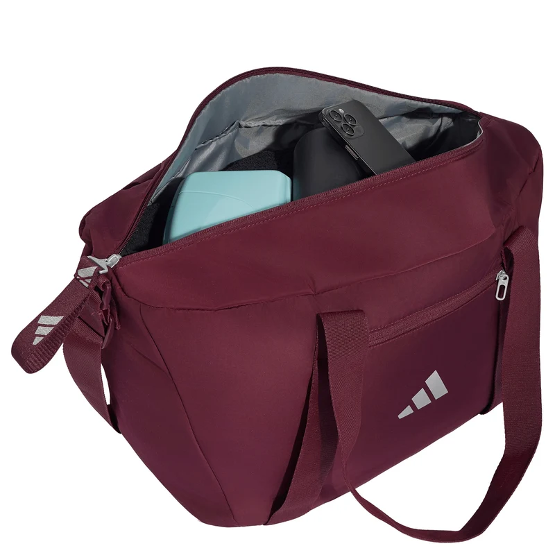 adidas Classic Women - Bolsa deportiva 54 cm (maroon/silver met.)