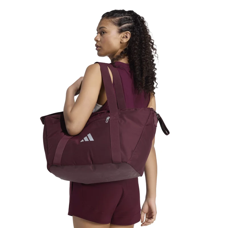 adidas Classic Women - Bolsa deportiva 54 cm (maroon/silver met.)