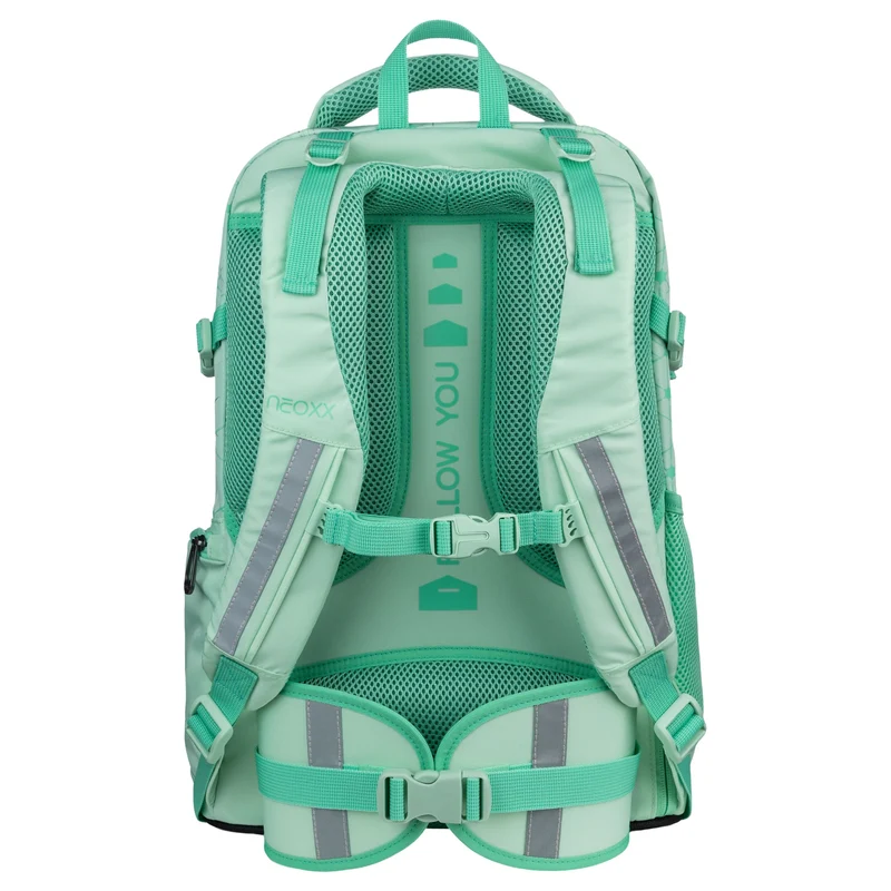 Neoxx ACTIVE PRO - Mochila escolar 45.5 cm (Mintastic)