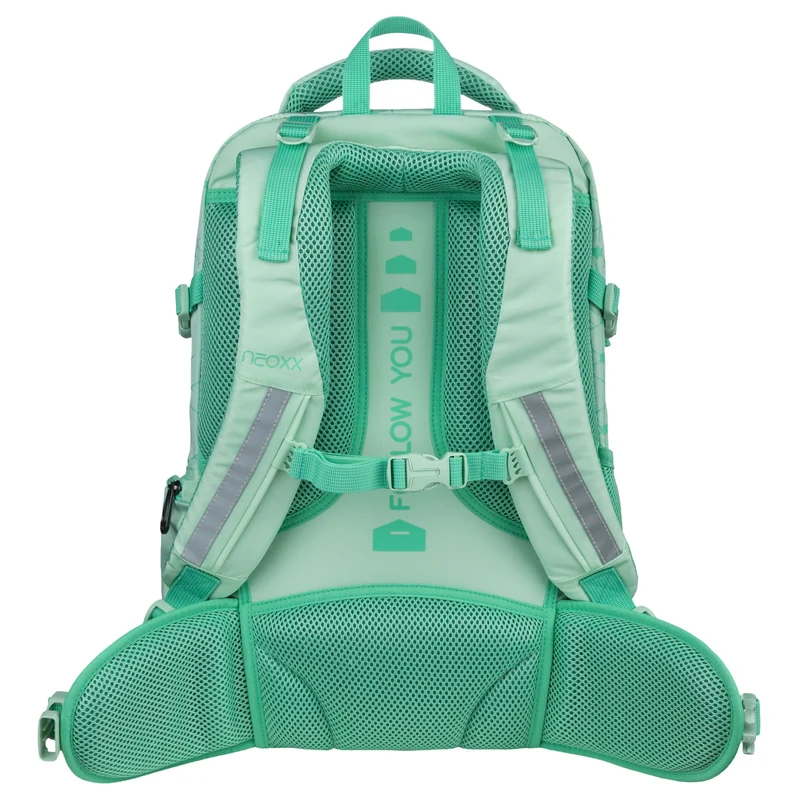 Neoxx ACTIVE PRO - Mochila escolar 45.5 cm (Mintastic)