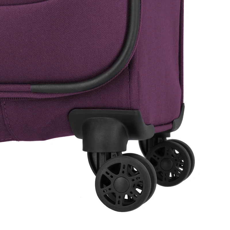 Travelite Priego - Trolley de 4 ruedas 66 cm (berry)
