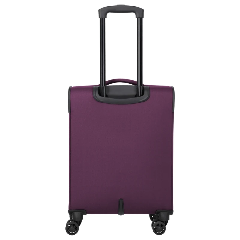 Travelite Priego - Trolley de cabina con 4 ruedas 55 cm (berry)