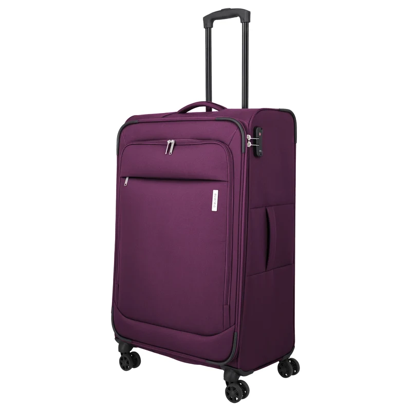 Travelite Priego - Trolley 4 ruedas 77 cm (berry)