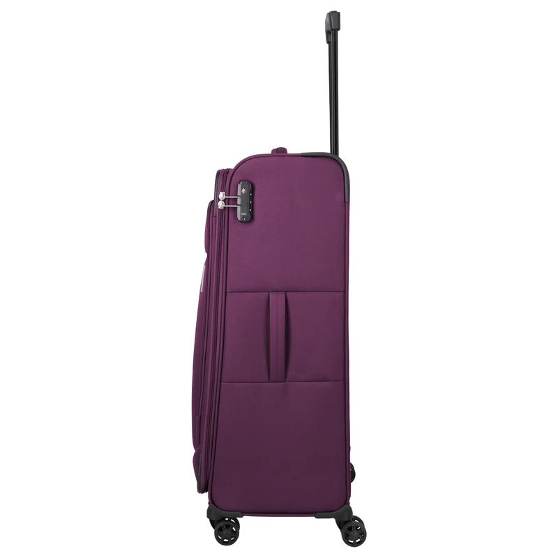 Travelite Priego - Trolley 4 ruedas 77 cm (berry)