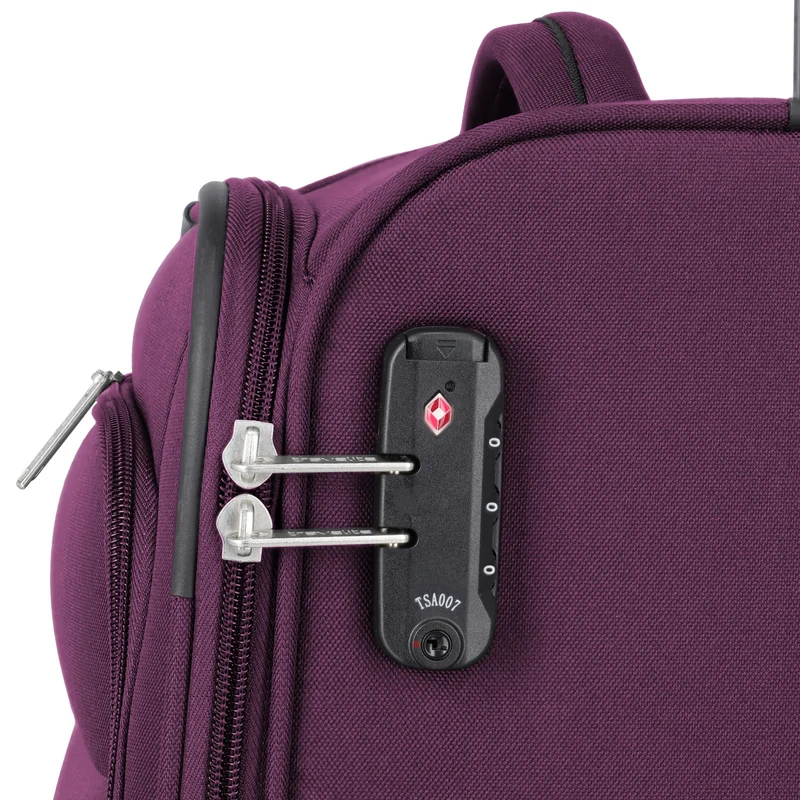 Travelite Priego - Trolley 4 ruedas 77 cm (berry)