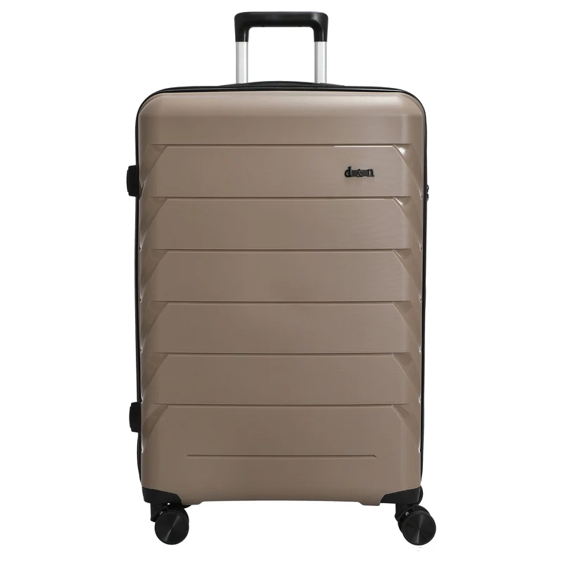 D&N Travel Line 4100 - Trolley de 4 ruedas L 74 cm (taupe)