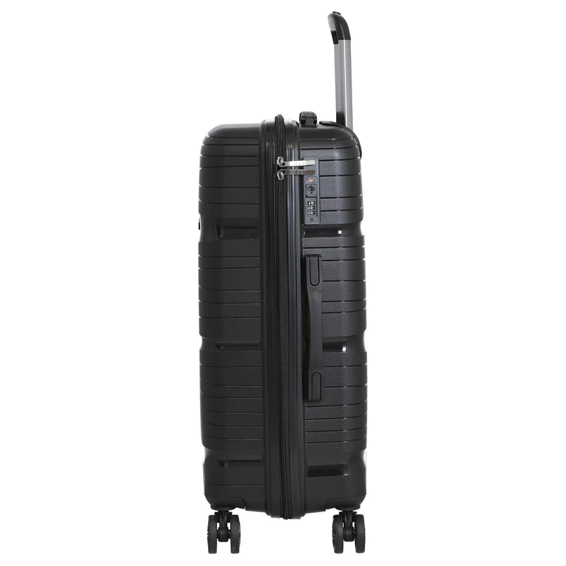 D&N Travel Line 4300 - Trolley de 4 ruedas M 66 cm (black)